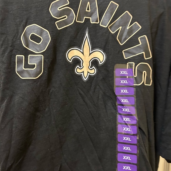 🌟4/$25 NWT NFL Go Saints t shirt - Picture 2 of 6